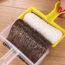 easyroll kimbap & sushi maker mold set for perfect rice rolls and tacos