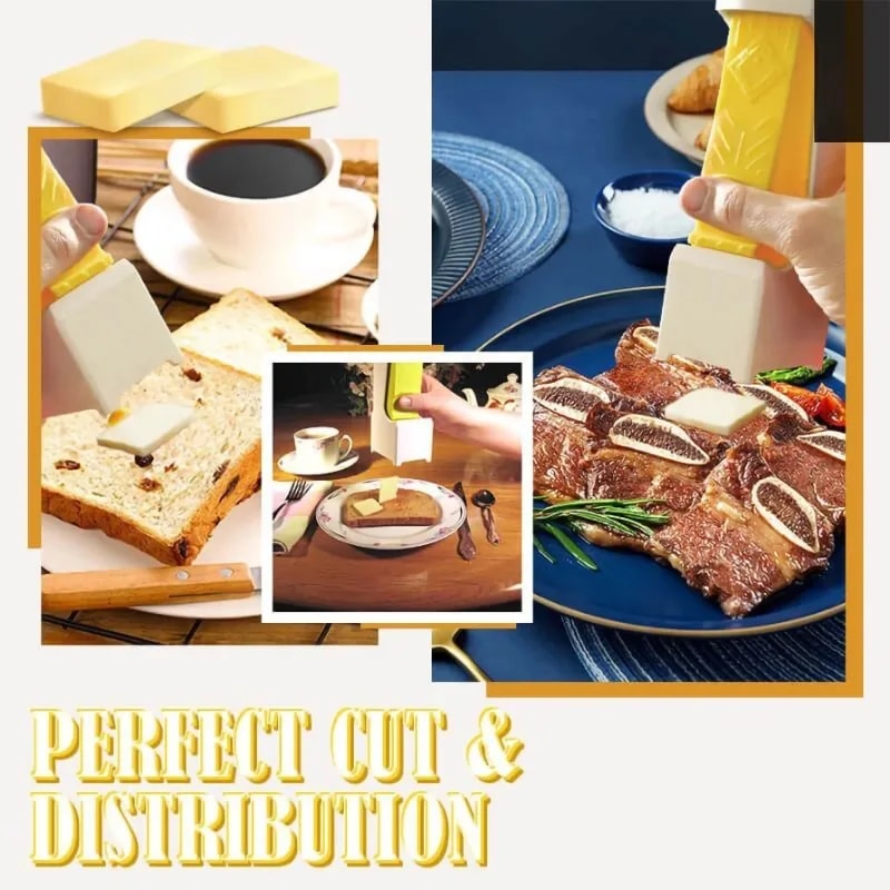 ButterEase Precision Butter Slicer Dispenser for Perfect Portions and Mess Free Spreading