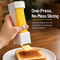 ButterEase Precision Butter Slicer Dispenser for Perfect Portions and Mess Free Spreading