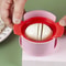 Stainless Steel Egg Slicer for Hard Boiled Eggs and Soft Fruits