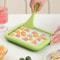 Instant Rolled Ice Cream Maker Cold Plate Kit with Scrapers for DIY Frozen Yogurt & Sorbet