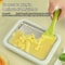 Instant Rolled Ice Cream Maker Cold Plate Kit with Scrapers for DIY Frozen Yogurt & Sorbet