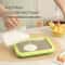 Instant Rolled Ice Cream Maker Cold Plate Kit with Scrapers for DIY Frozen Yogurt & Sorbet
