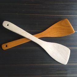 Non-stick Pot Wooden Shovel | Environment-friendly Kitchenware Spoon & Spatula Set - Kemu 33 | Kitchen Supplies