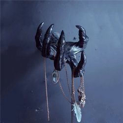 the witch's hand wall hanging: 3d decorative resin art sculpture for home decor