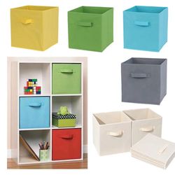 Non Woven Fabric Storage Bin Cabinet: Drawer Organization & Home Supplies Solution for Clothing, Underwear, and Kid Toys