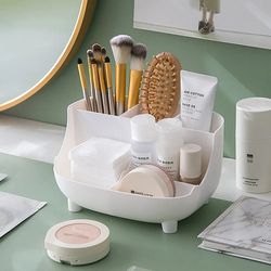 Cosmetic Storage Box Makeup Drawer Organizer: Desktop Sundries Box for Office Supplies