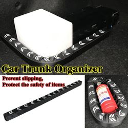 Flexible Car Trunk Organizer: Unique Gift for Car Storage Organization, Protecting Items, Accessories for Car, SUV, Seda