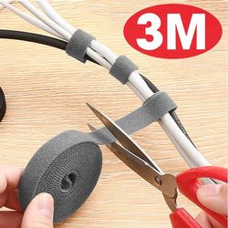 roll cord organizer: multi-function cable wire winder & data line protector - home & office storage tool