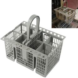 Kitchen Dishwasher Cutlery Basket for Bauknecht, Indesit & Hotpoint: Knife and Fork Storage Organization