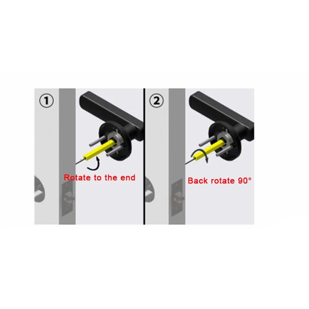 WiFi Remote Control Smart Fingerprint Lock For Indoor Wooden  Metal Doors 17