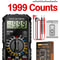 ANENG SZ308 Digital Tester 1999 Counts HFE Multimeter ACDC Voltage 10A Current Meter Tool