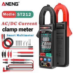 professional 400a dc/ac digital clamp multimeter, 6000 counts with ncv & large color display