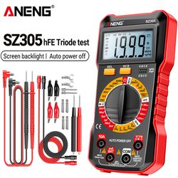 1999 count professional multimeter, ac/dc voltage tester, ammeter, capacitor & electrician detector tool