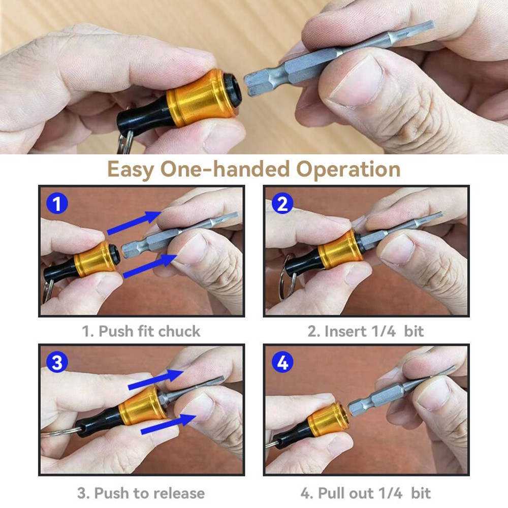 Lightweight Screwdriver Extension Bar