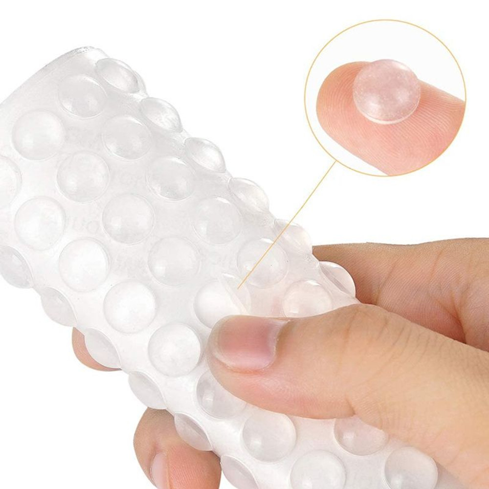 SelfAdhesive Door Stopper Silicone Cushion Protective Pads For Cabinets Drawers  Furniture 2