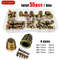 Threaded Insert Nut Kit  ENut Set With Hex Socket Head For Wooden Furniture  Cabinets M4 M5 M6 M8 4