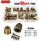 Threaded Insert Nut Kit ENut Set With Hex Socket Head For Wooden Furniture Cabinets M4 M5 M6 M8 4