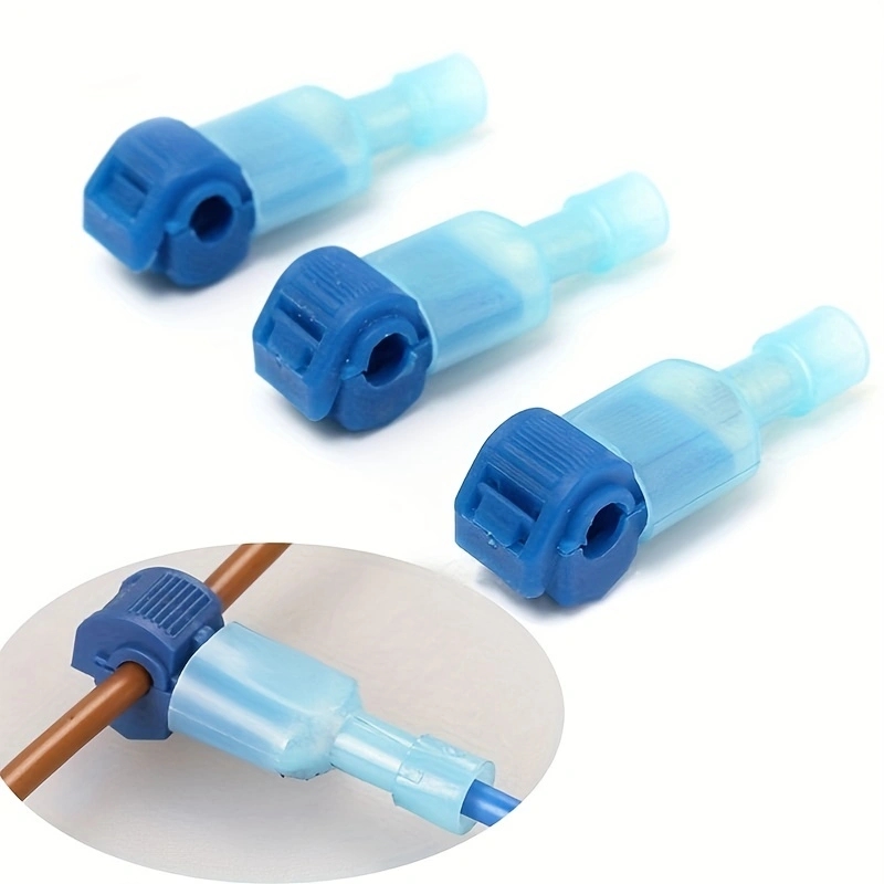 20 Pairs Quick Electrical Cable Connectors Snap Splice Lock Wire Terminals For Secure Crimp Connect 0