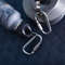 Tactical Aluminum Alloy Carabiner Set EDC Keychain Clip For Camping Survival Outdoor Adventures 1