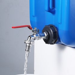 metal hose coupling & water pipe fitting durable ibc tank tap connector for garden & home use