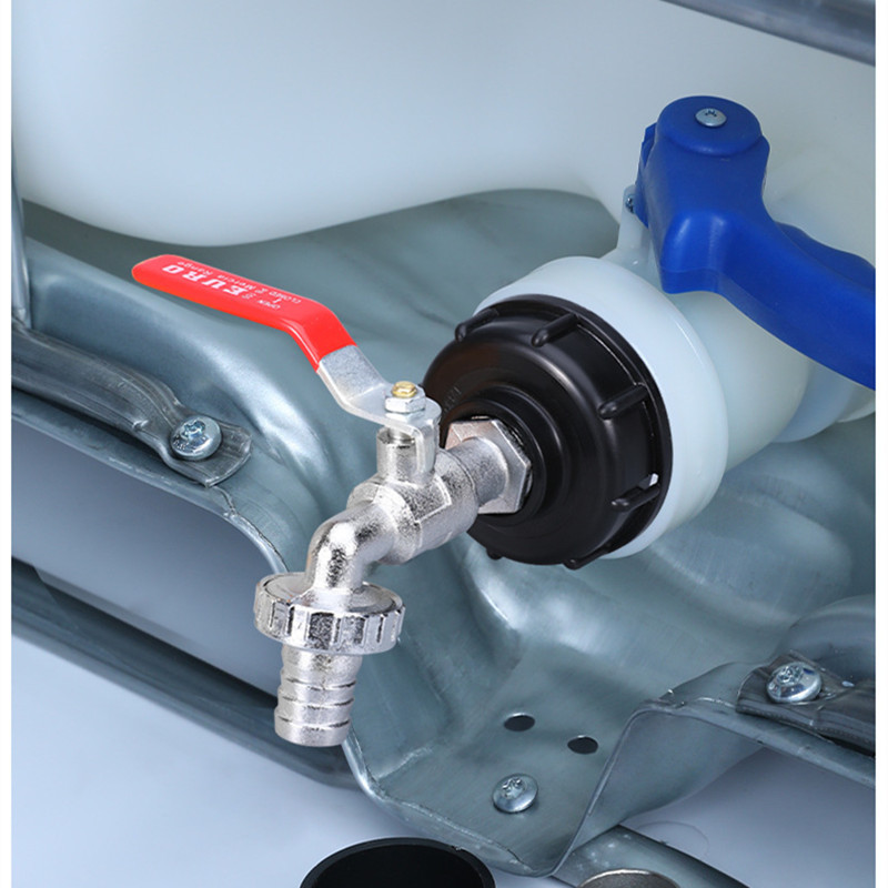 Metal Hose Coupling Water Pipe Fitting Durable IBC Tank Tap Connector For Garden Home Use 3