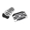 Premium Aluminum Car Pedal Cover Set, Non-Slip Automatic Transmission & Gas Foot Covers