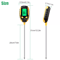 LCD Digital PH Soil Tester 5in1 Plant Lawn Moisture Temperature Test Meter For Garden Farm Potted P 8