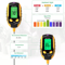 LCD Digital PH Soil Tester 5in1 Plant Lawn Moisture Temperature Test Meter For Garden Farm Potted P 5