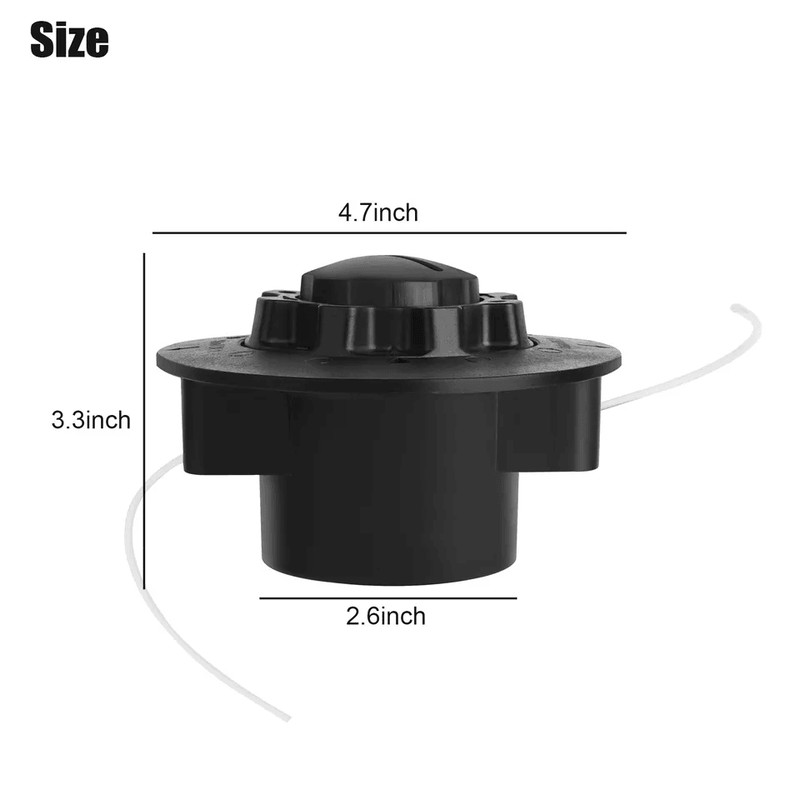 Replacement Nylon Rope Weeding Head For Stihl Compatible Trimmer Head Easy Install 6