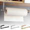 Stainless Steel SelfAdhesive Toilet Paper Towel Holder PunchFree Roll Paper Holder For Kitchen Bat 0