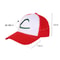 Pokemon Baseball Cap Anime Cartoon Ash Ketchum Cosplay Hat Adjustable Mesh Cap For Kids Role Play