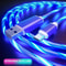 Glowing LED Charging Cable, Type C Fast Charger for iPhone, Samsung, Xiaomi & More