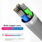 Glowing LED Charging Cable, Type C Fast Charger for iPhone, Samsung, Xiaomi & More
