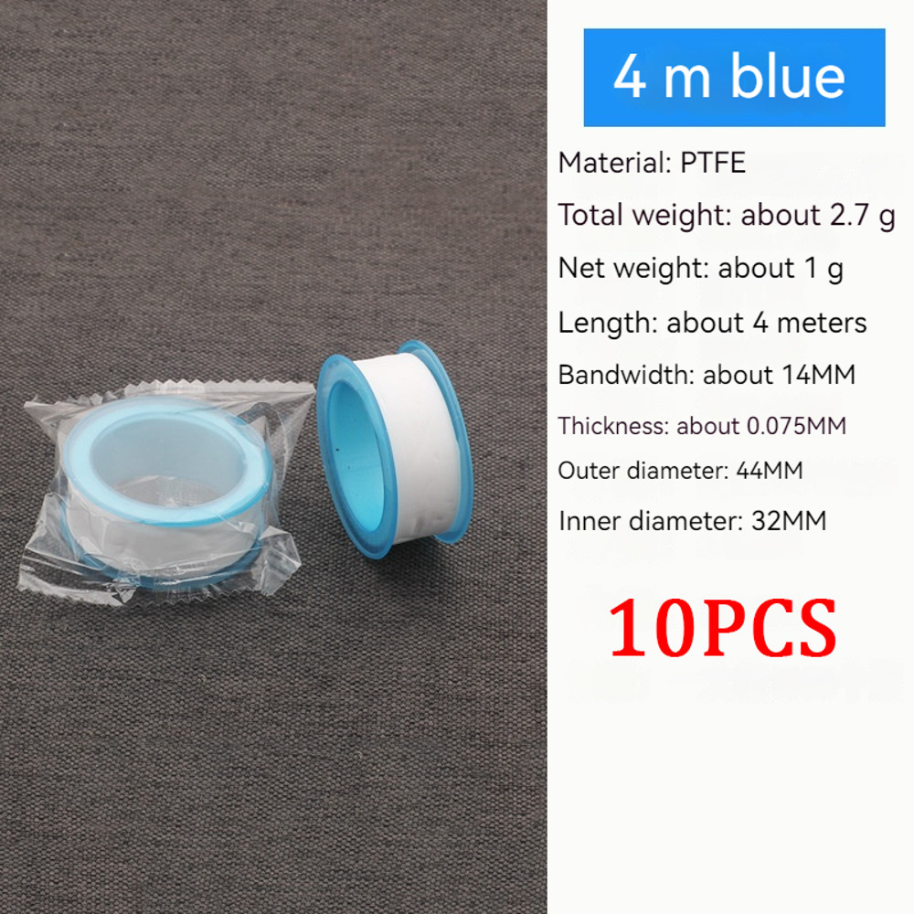 Professional PTFE Seal Tape Waterproof Leak Repair Tape For Plumbing  Gas Fittings High Temp Resist 6