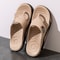 Men Summer Slippers, Non-Slip Flip Flops for Indoor/Outdoor, Beach, Bathroom & Leisure