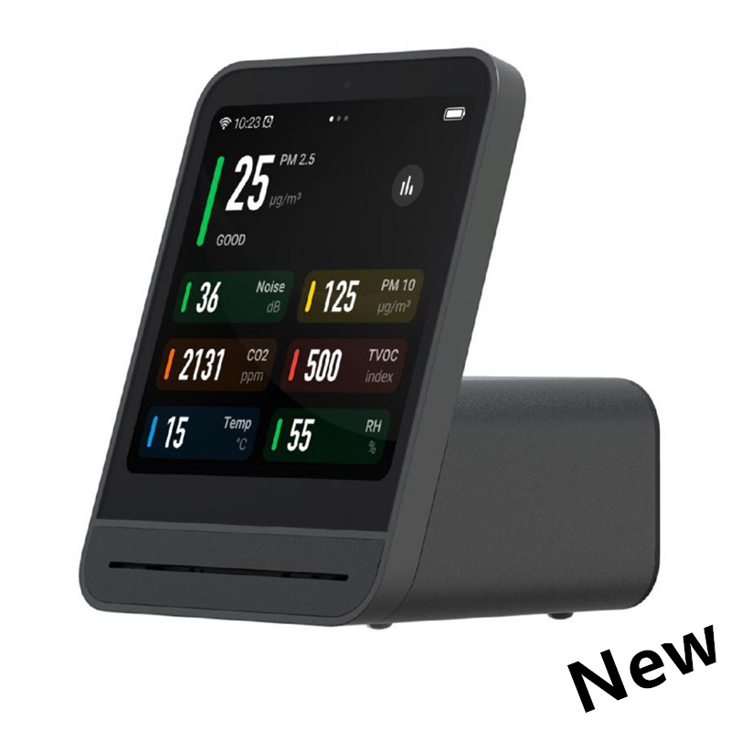 Qingping Air Detector Pro Smart Home Touch Screen Monitor For CO2 PM25 Temperature Humidity 6