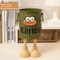 Cute Desk Pen Holder,Playful Cartoon Design with Bonus Letter Stickers,Perfect for Office, Home, or School Organization