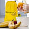 Durable Yellow Banana Storage Bags Insulated Fruit  Vegetable FreshKeep Bundle With Pocket Drawstri 0