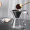 Stainless Steel Reusable Coffee Filter Portable DoubleLayer Paperless Pour Over Dripper For Easy Cl 4