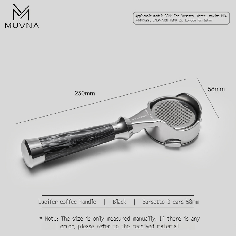 Professional Bottomless Portafilter Lucifer Series Naked Espresso Portafilter Compatible With E61 B 6