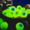 Glow in The Dark Eyeball Balls,32mm Halloween Bouncy Balls for Party Supplies,Spooky Luminous Toys,and Horror Themed bag