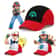 Pokemon Baseball Cap Anime Cartoon Ash Ketchum Cosplay Hat Adjustable Mesh Cap For Kids Role Play 0