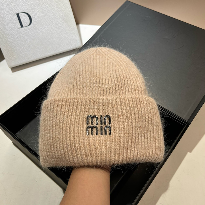 Winter Warm Plush Hat, Thickened and Enlarged, Double Rolled Edge Knitted Beanie