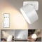 Rechargeable Dimmable LED Magnetic Wall Sconce Lights Wall Mounted Lights With Remote 1