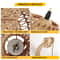 Living Room Woven Light Bedside Lamp Led Rattan Wall Lamp Bedroom E27 Retro Hemp Rope Decor Fixture 4