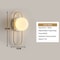 Black Gold Interior LED Wall Lamps Wall Lights With Bulb For Bedroom LED Wall Sconce For Home Light 2