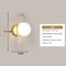 Black Gold Interior LED Wall Lamps Wall Lights With Bulb For Bedroom LED Wall Sconce For Home Light 3