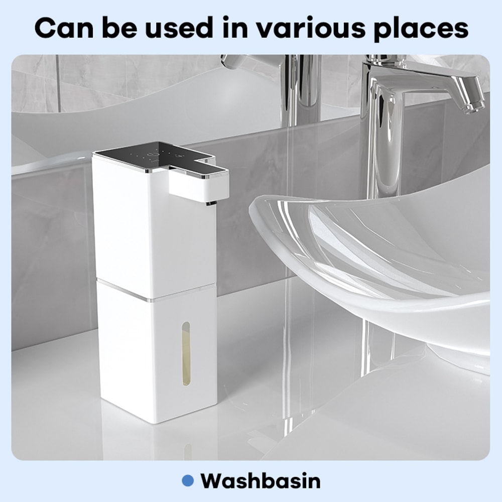 Touchless Automatic Sensor Soap Dispenser Wall Mounted Intelligent Induction Hand Cleaning Washing 8