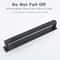 No Drill Black Stainless Steel Towel Holder Self Adhesive Bathroom Towel Rack Wall Shower Shelf 4